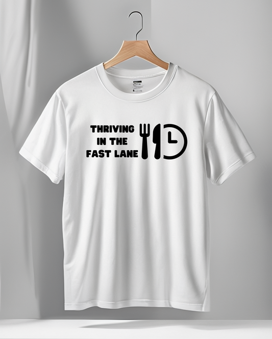 Thriving in the fast lane- Unisex Heavy Cotton Tee