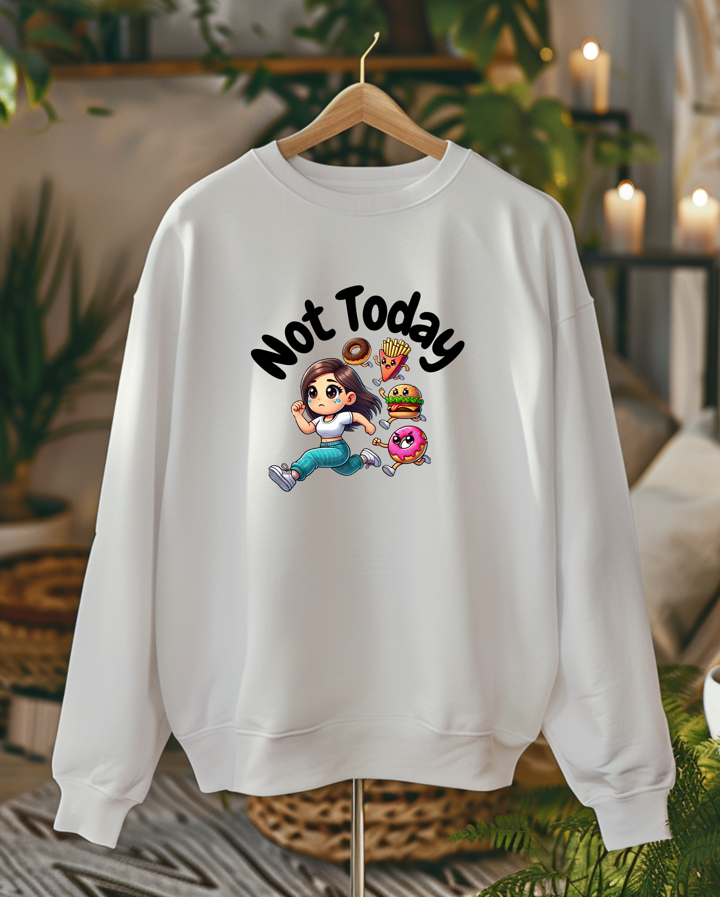 Not Today -  Crewneck Sweatshirt