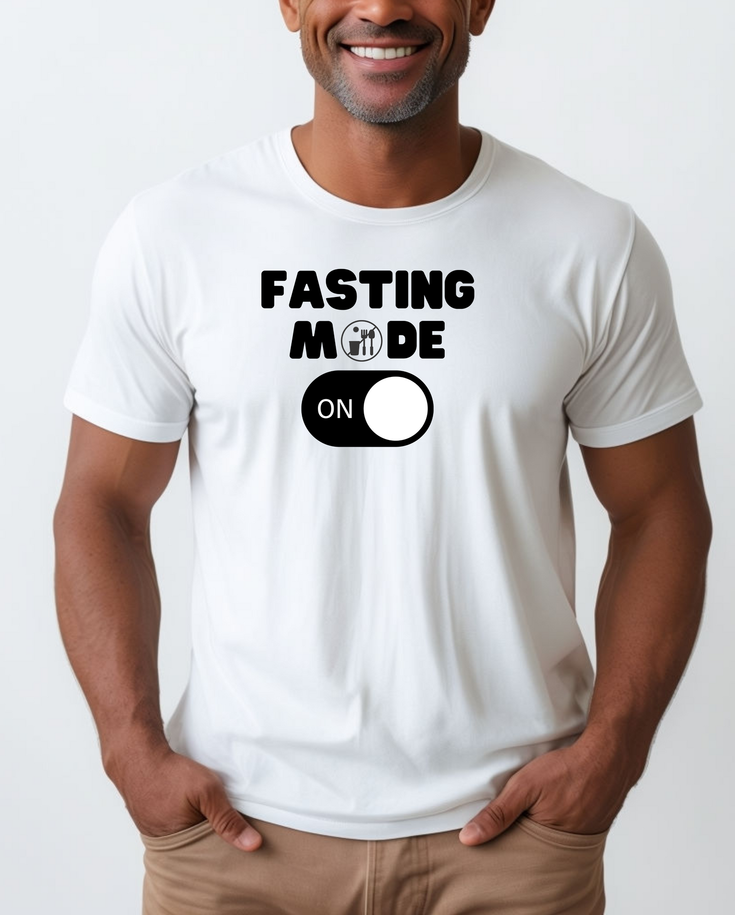 Fasting Mode On - Unisex Heavy Cotton Tee