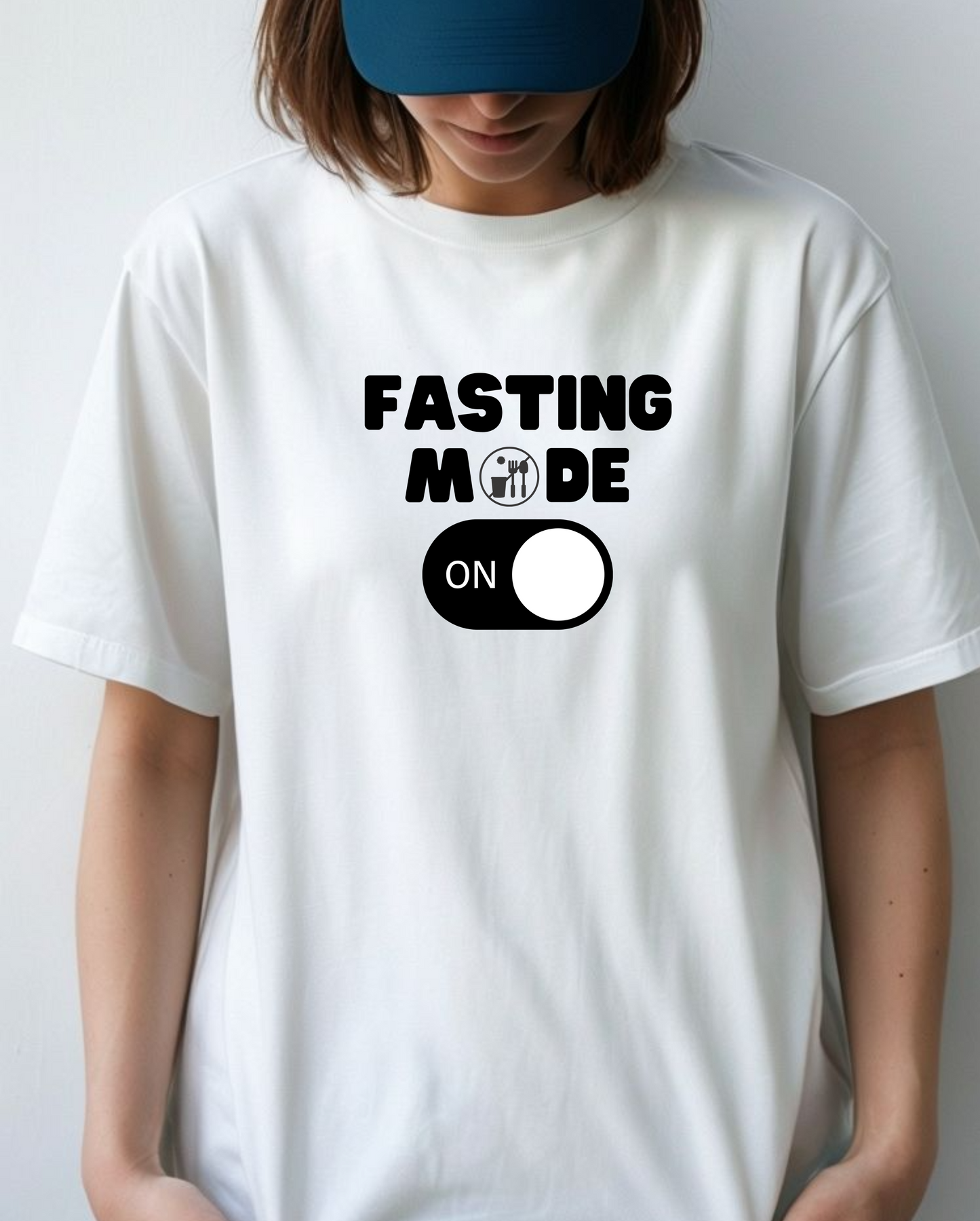 Fasting Mode On - Unisex Heavy Cotton Tee