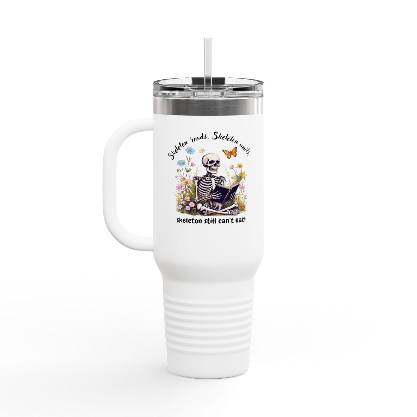 Skeleton Waits - Insulated Travel Mug, 40oz